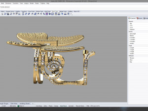 moving butterfly ring 3d print model 3D 打印模型