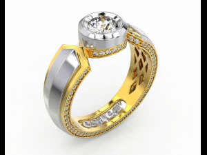 uomini dell'anello Modello di stampa 3D