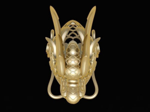 diamond dragon ring 3d print model Model do druku 3D