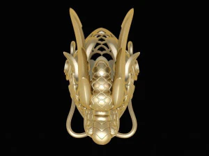 diamond dragon ring 3d print model 3D Print Model