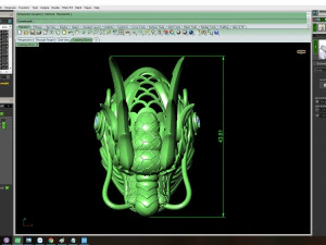 diamond dragon ring 3d print model 3D Print Model