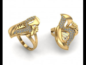 ring gold 3D Print Model