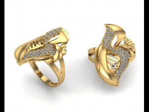 ring goud 3D printmodel