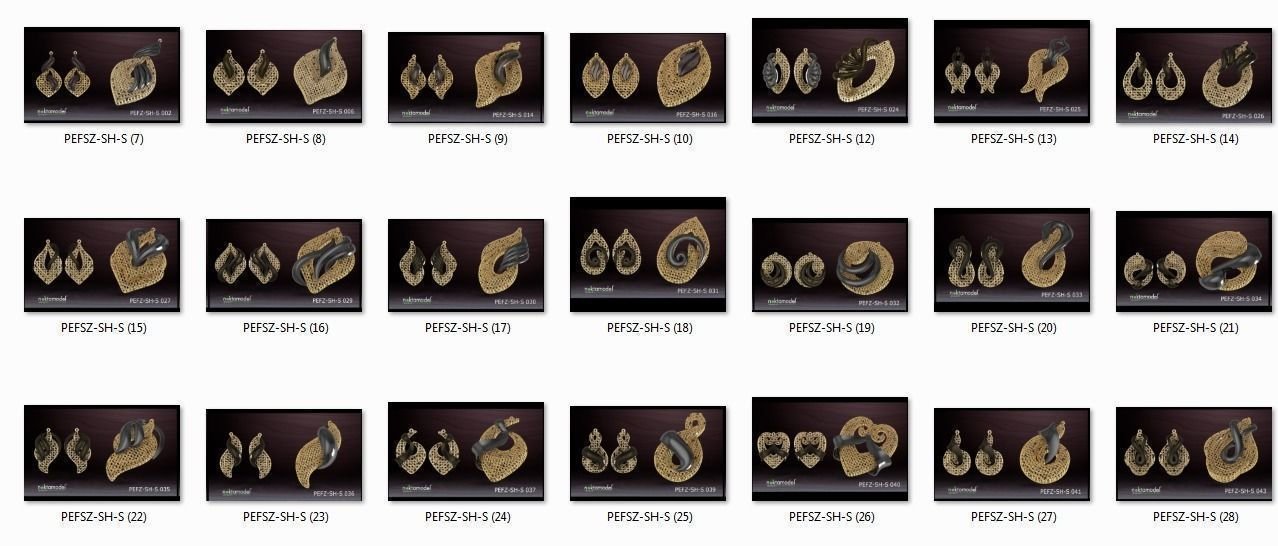 2800 Files Stl Rings And Set Of Noktamodel 3d Print Model 3d Model