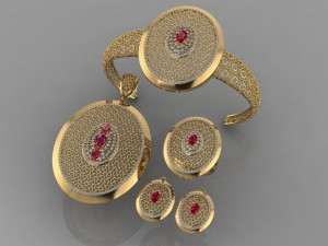diamond set 3D प्रिंट मॉडल