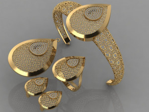 diamond set 3D प्रिंट मॉडल