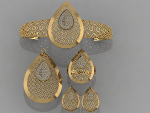 diamond set 3Dプリントモデル