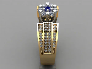 diamond ring 3D Print Model