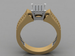 diamond ring 3D प्रिंट मॉडल