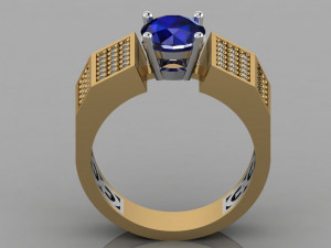 diamond ring 3D 프린트 모델