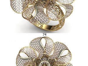 beutiful ring ultra vision 3D-printmodel