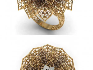 beutiful ring ultra vision 3D Print Model