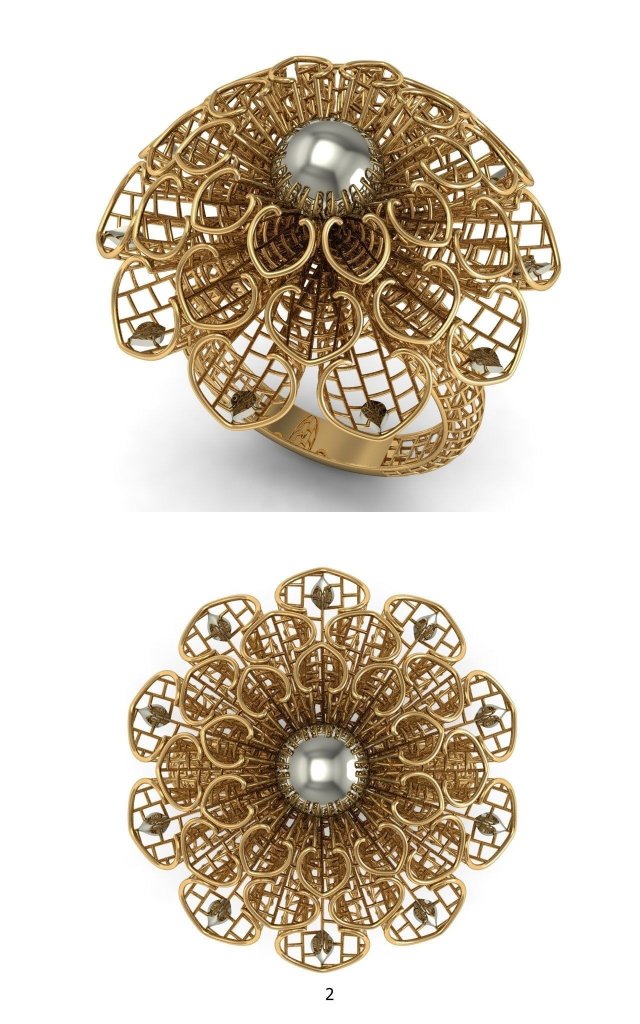 ring ultra vision 3D Принт Модель .c4d .max .obj .3ds .fbx .stl .blend 