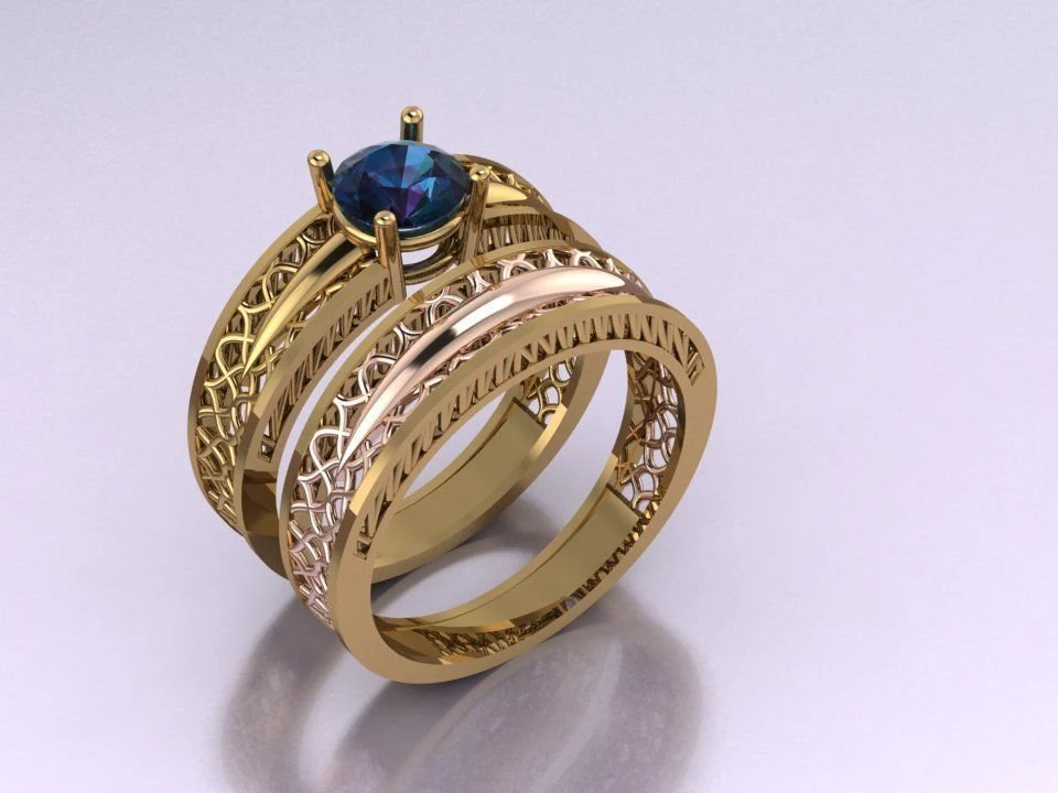 ring twinz ultra vision 3D Print Model .c4d .max .obj .3ds .fbx .stl .blend