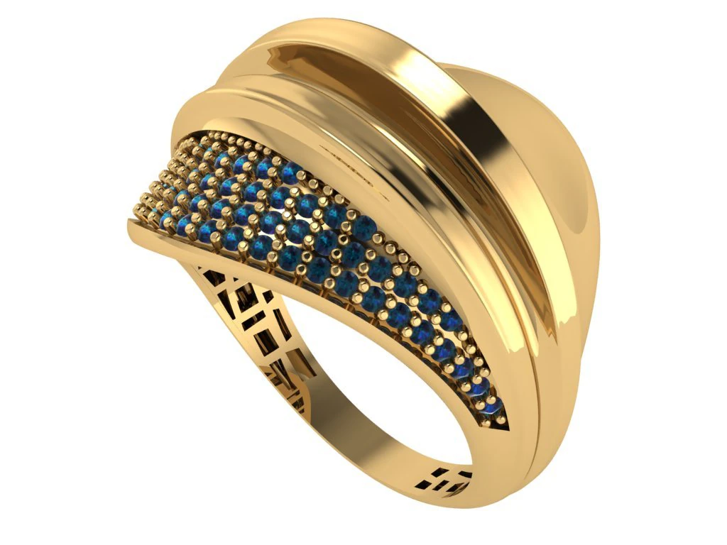 Ring 3D Model .c4d .max .obj .3ds .fbx .stl .blend 