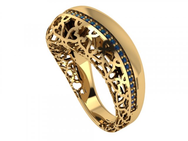 Ring 3D Model .c4d .max .obj .3ds .fbx .stl .blend 