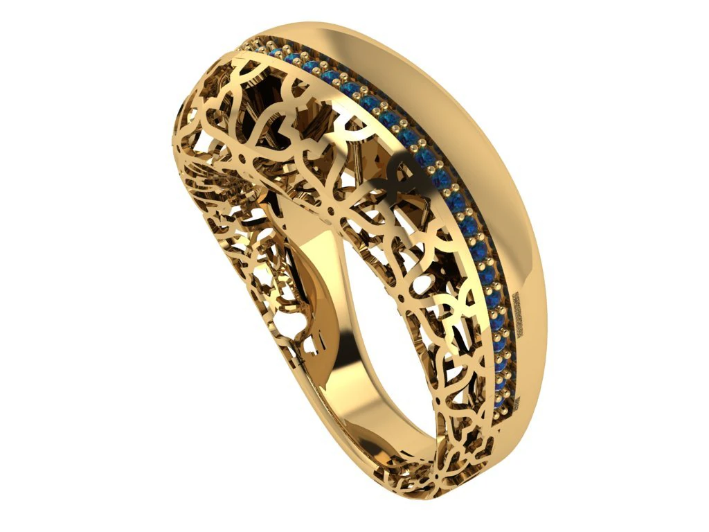 Ring 3D Model .c4d .max .obj .3ds .fbx .stl .blend