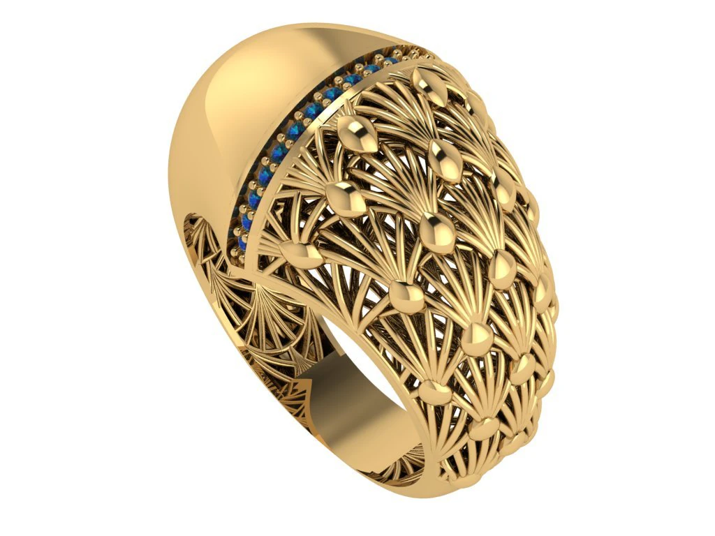 Ring 3D Model .c4d .max .obj .3ds .fbx .stl .blend 