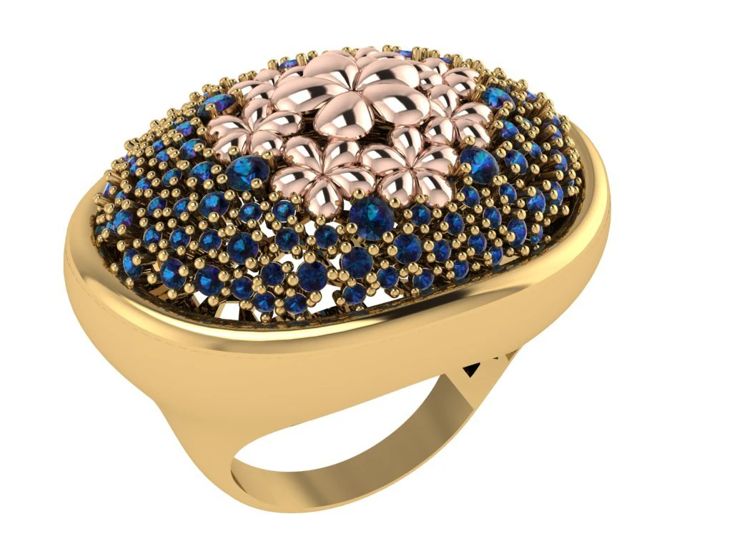 Anel Modelo 3D .c4d .max .obj .3ds .fbx .stl .blend 