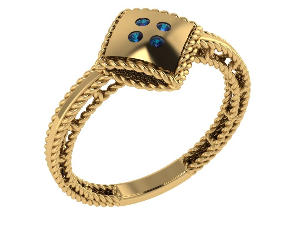 Ring 3D Model .c4d .max .obj .3ds .fbx .stl .blend 