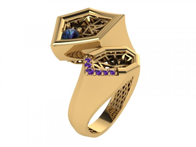 Ring 3D 模型 .c4d .max .obj .3ds .fbx .stl .blend 