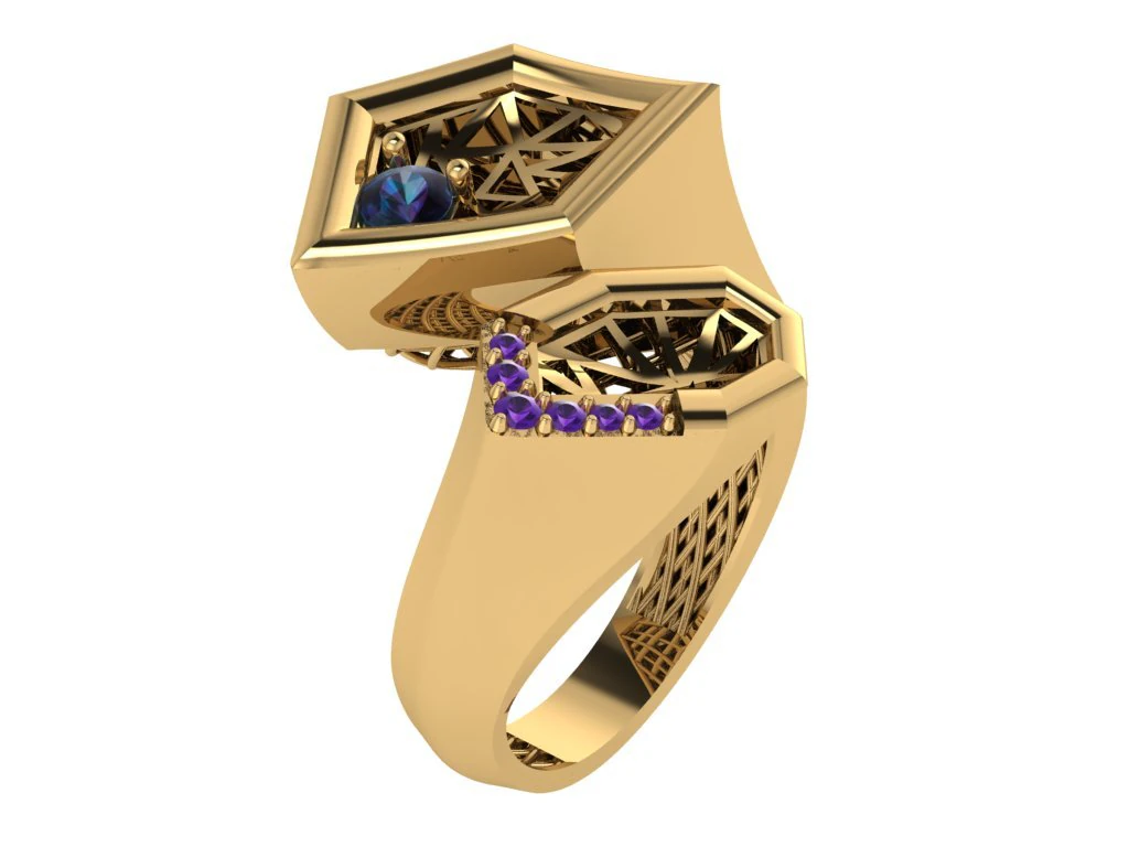 Ring 3D Model .c4d .max .obj .3ds .fbx .stl .blend 