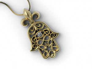 symbols pendant Modelo 3D