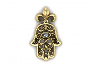 symbols pendant Modelo 3D