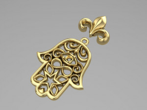 symbols pendant Modelo 3D
