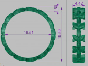 Ring 01 3D Print Model