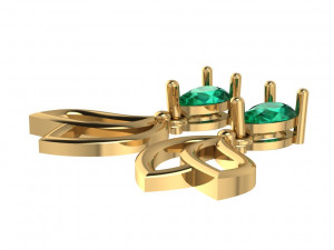 earring 01 3D Print Model