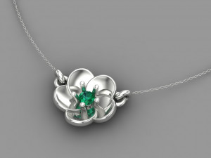 flower pendant Model do druku 3D