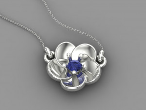 flower pendant Model do druku 3D