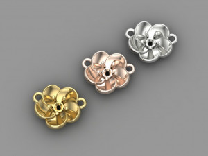 flower pendant Model do druku 3D