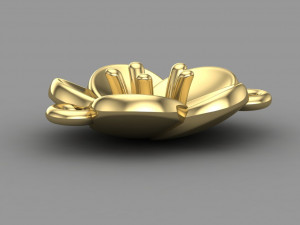 flower pendant Model do druku 3D