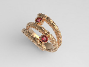 snake ring 3D Принт Модель