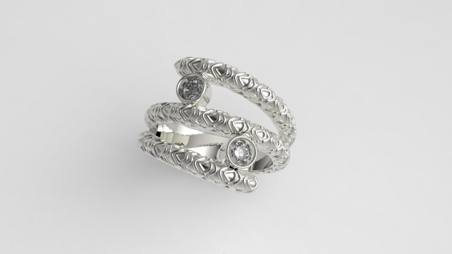 snake ring 3D Принт Модель .c4d .max .obj .3ds .fbx .stl .blend