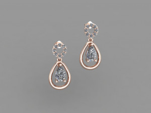 earring 02 Modèles 3D en vedette