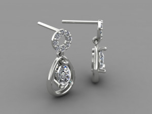 earring 02 Modèles 3D en vedette