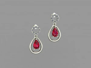 earring 02 3D Print Model
