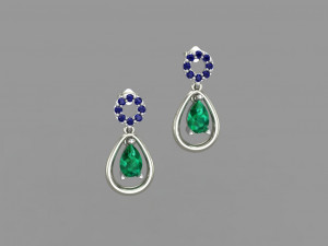 earring 02 3D Print Model
