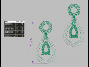 earring 02 Modèles 3D en vedette