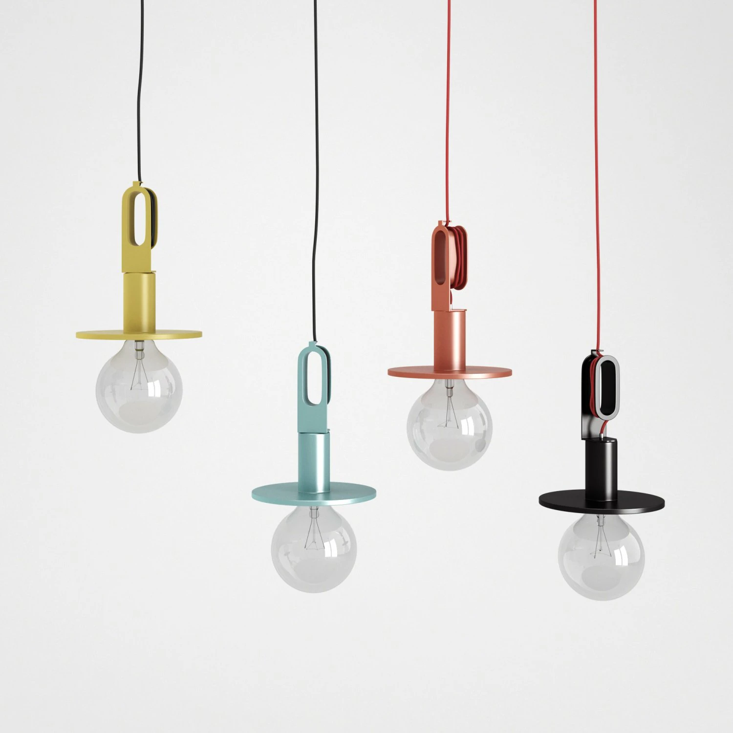 driyos naked - pendant lamps - by delineo design 3D Model .c4d .max .obj .3ds .fbx .stl .blend 