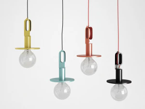 driyos naked - lumin&aacute;rias pendentes - por delineo design Modelo 3D