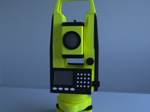 taheometr Modelo 3D