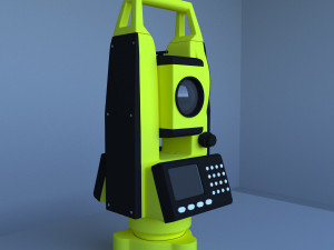 taheometr Modelo 3D