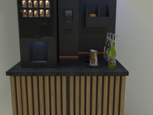 Coffee shop vending 3D मॉडल