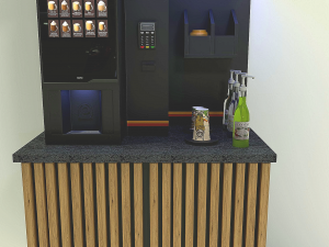 Coffee shop vending 3D मॉडल