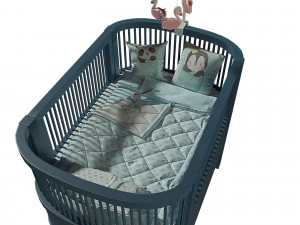 Кровать для ребенка 3D Модель