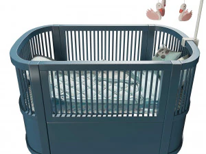 Кровать для ребенка 3D Модель